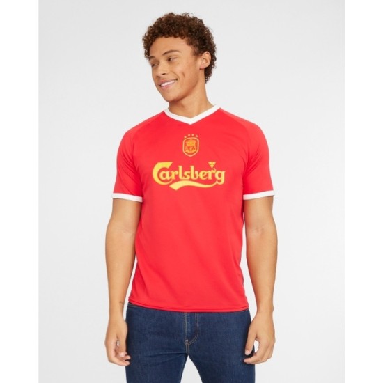 Camiseta retro europea local Liverpool 1901/03 de hombre