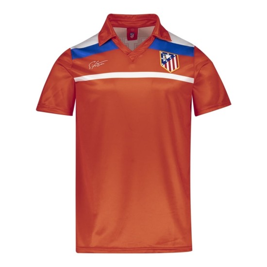 Camiseta Retro de Fuera Atlético Madrid 1991/92 para Mujer #10 Camiseta Retro de Fuera Atlético Madrid 1991/92 para Mujer #10
