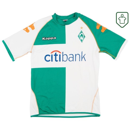 Camiseta retro Werder Bremen 2007/08 para hombre Camiseta retro Werder Bremen 2007/08 para hombre