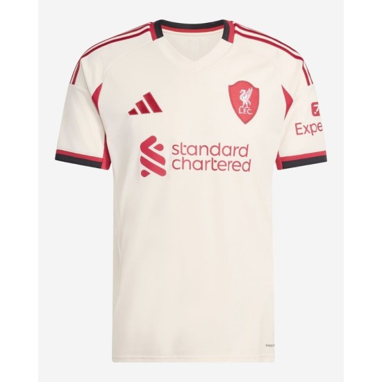 Camiseta Visitante Liverpool Hombre 2025/26