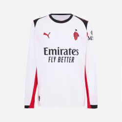 Camiseta de Visitante de Manga Larga Milan Niño 2025/26