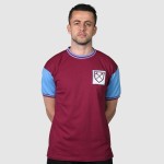 Camiseta Retro Local West Ham United 1966 #6 Hombre