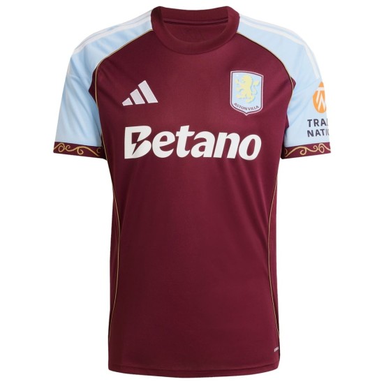Camiseta Local Aston Villa 2025/26 Hombre Camiseta Local Aston Villa 2025/26 Hombre