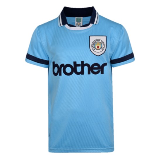 Camiseta Retro Local Mujer Manchester City 1994 Camiseta Retro Local Mujer Manchester City 1994