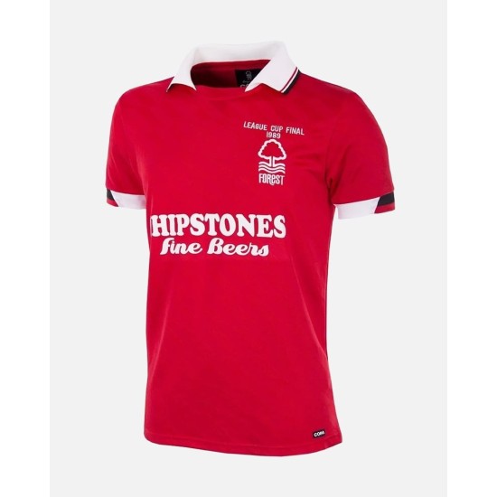 Mujeres Nottingham Forest 1989 Casa Retro Camiseta Mujeres Nottingham Forest 1989 Casa Retro Camiseta