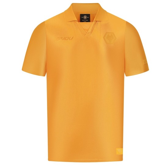 Camiseta Retro Infantil Wolverhampton Wanderers 1970 Camiseta Retro Infantil Wolverhampton Wanderers 1970