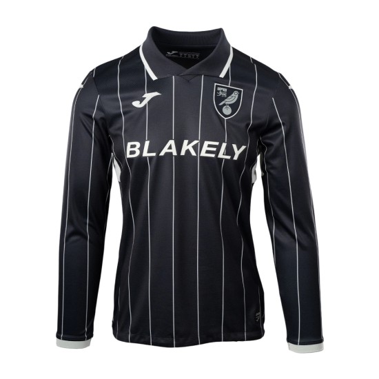 Camiseta de manga larga de la 2.ª equipación del Norwich City 2026/27 para niño Camiseta de manga larga de la 2.ª equipación del Norwich City 2026/27 para niño