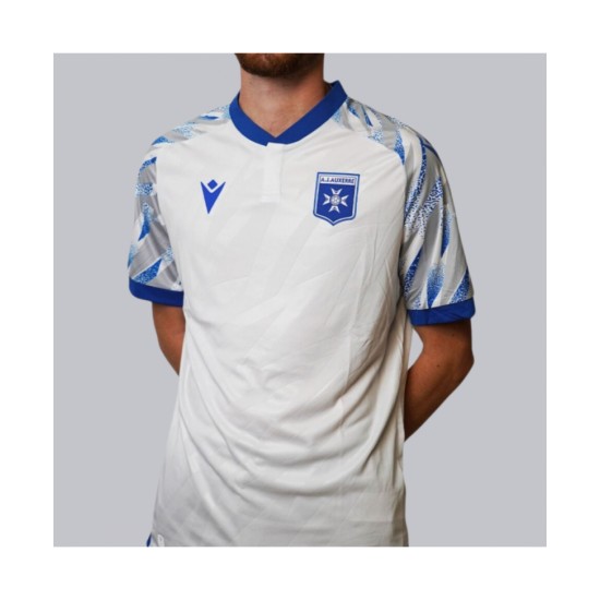 Camiseta de calentamiento tercera AJ Auxerre 2025/26 hombre - Blanca