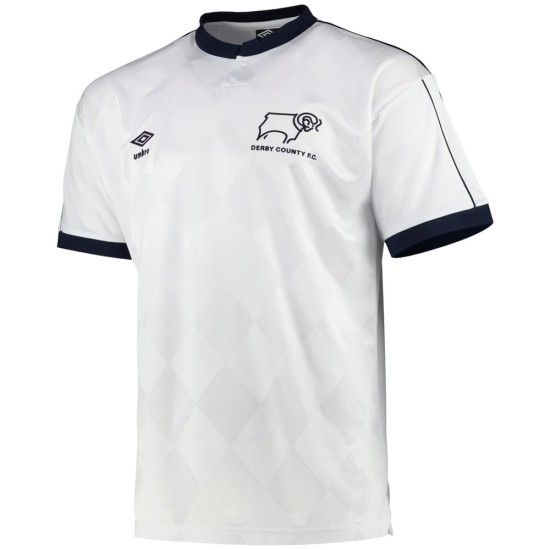 Camiseta Retro Local 1988 de Derby County para Mujer Camiseta Retro Local 1988 de Derby County para Mujer