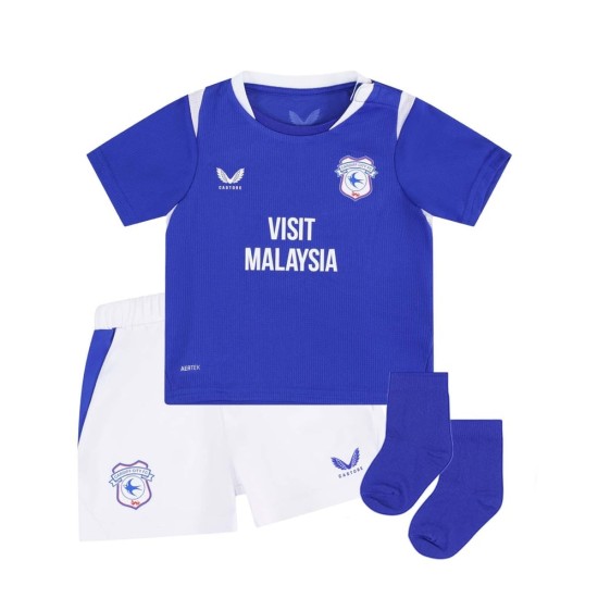 Equipación de niño Cardiff City 2026/27 de local Equipación de niño Cardiff City 2026/27 de local
