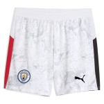 Pantalones cortos hombre Manchester City 2025/26 KidSuper - Blancos Pantalones cortos hombre Manchester City 2025/26 KidSuper - Blancos