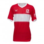 Camiseta Local Niño Middlesbrough 2025/26 Sin Estampado