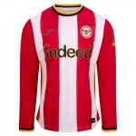 Camiseta de manga larga de local Brentford 2026/27 para mujer Camiseta de manga larga de local Brentford 2026/27 para mujer