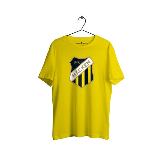 Camiseta tercera Crest para hombres BK Häcken 2025 - Amarilla Camiseta tercera Crest para hombres BK Häcken 2025 - Amarilla