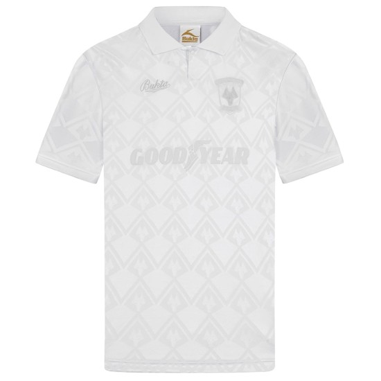 Mujeres Wolverhampton Wanderers 1992 Retro Camiseta Blackout