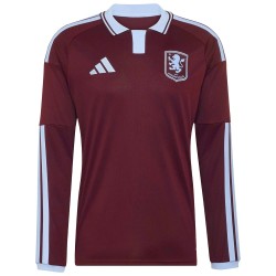 Camiseta Aston Villa 2026/27 Home de Manga Larga para Niño