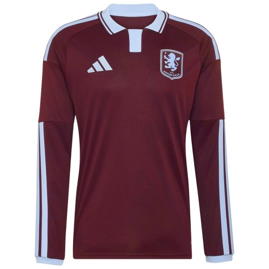 Camiseta Aston Villa 2026/27 Home de Manga Larga para Niño Camiseta Aston Villa 2026/27 Home de Manga Larga para Niño
