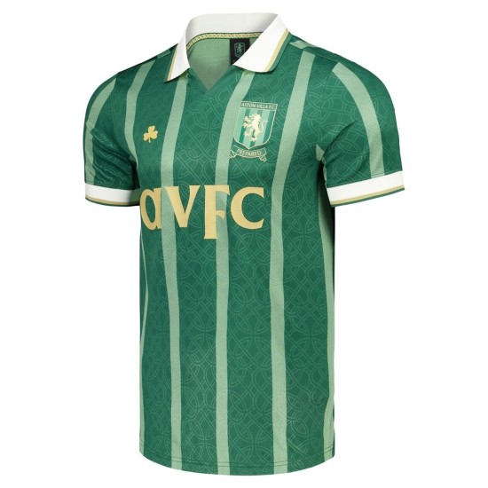 Hombre Aston Villa 2025/26 Tercera Camiseta Día de San Patricio Hombre Aston Villa 2025/26 Tercera Camiseta Día de San Patricio