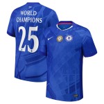 Camiseta Local Chelsea 2025/26 Hombre - Campeones del Mundo n.º 25 Camiseta Local Chelsea 2025/26 Hombre - Campeones del Mundo n.º 25