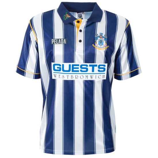 Camiseta retro de local del West Bromwich Albion para mujer 1994/95