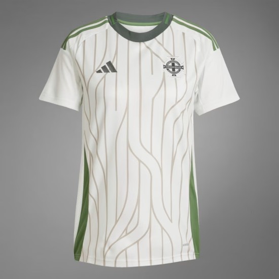 Camiseta Away del Equipo Femenino de Irlanda del Norte 2025 para Mujer