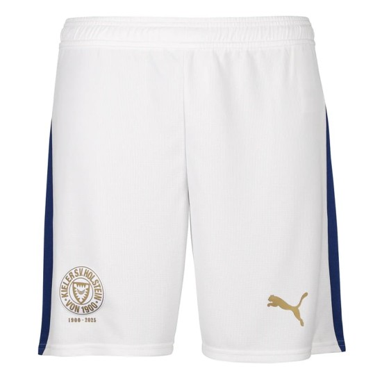 Pantalones cortos local para niño del Holstein Kiel 2025/26 Pantalones cortos local para niño del Holstein Kiel 2025/26