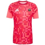 Camiseta de Prepartido de la Tercera Equipación Sheffield United 2026/27 Hombre - Rojo Camiseta de Prepartido de la Tercera Equipación Sheffield United 2026/27 Hombre - Rojo