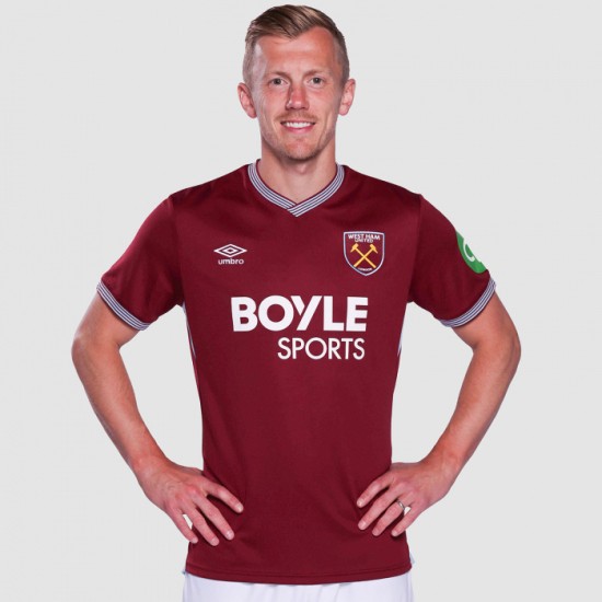 Camiseta de Local West Ham United Hombre 2025/26 Camiseta de Local West Ham United Hombre 2025/26