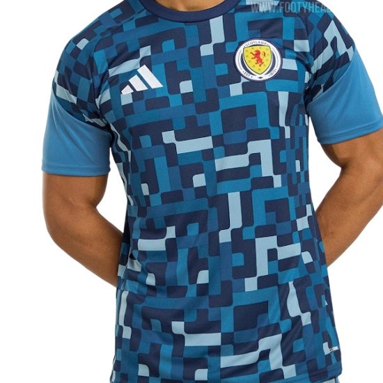 Camiseta de calentamiento tercera Mundial 2026 de Escocia para hombre