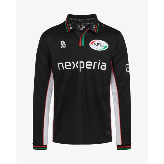 Camiseta Manga Larga Niño N.E.C. Nijmegen 2025/26 Visitante 3 Camiseta Manga Larga Niño N.E.C. Nijmegen 2025/26 Visitante 3