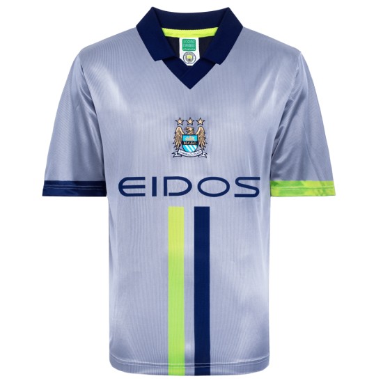 Camiseta Retro de Visitante Manchester City 2000 para Hombre