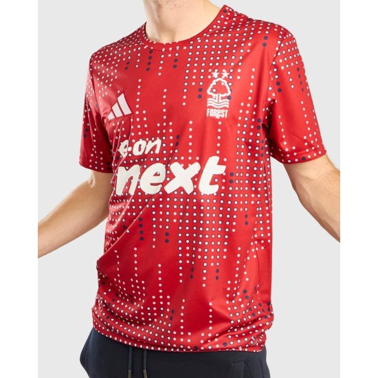 Camiseta previa al partido tercera Europa del Nottingham Forest 2025/26 para niño Camiseta previa al partido tercera Europa del Nottingham Forest 2025/26 para niño