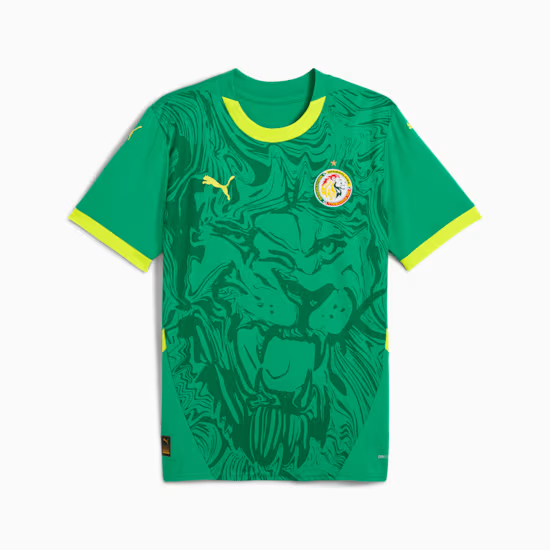 Camiseta de visita para niño Senegal 2025 Camiseta de visita para niño Senegal 2025
