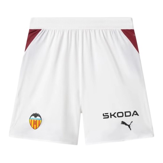 Pantalón corto de mujer Valencia CF 2026/27 de local - blanco Pantalón corto de mujer Valencia CF 2026/27 de local - blanco