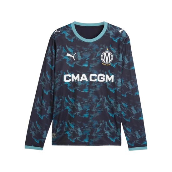 Camiseta de manga larga de visitante 2026/27 para hombre del OM Camiseta de manga larga de visitante 2026/27 para hombre del OM