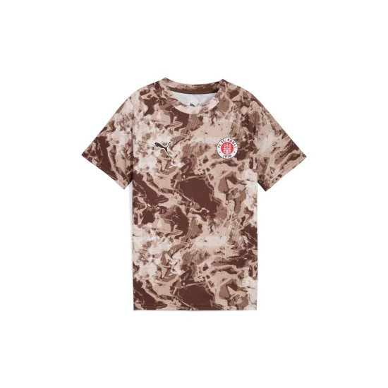 Camiseta de Calentamiento Tercera Mujer FC St. Pauli 2025/26 Camiseta de Calentamiento Tercera Mujer FC St. Pauli 2025/26