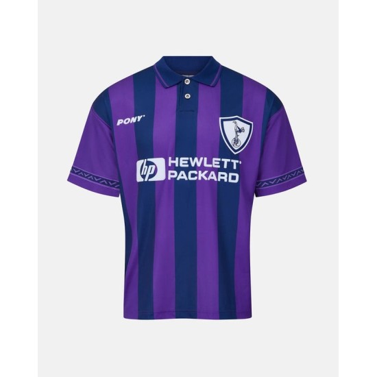 Camiseta Retro Pony de Visitante Tottenham Hotspur 1995/96 para Hombre