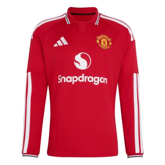 Camiseta Local Infantil de Manga Larga Manchester United 2026/27