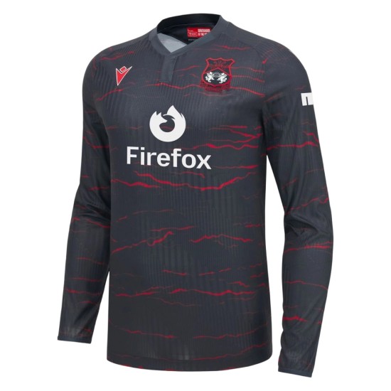 Camiseta de Manga Larga de Visitante del Wrexham AFC 2026/27 para Hombre Camiseta de Manga Larga de Visitante del Wrexham AFC 2026/27 para Hombre