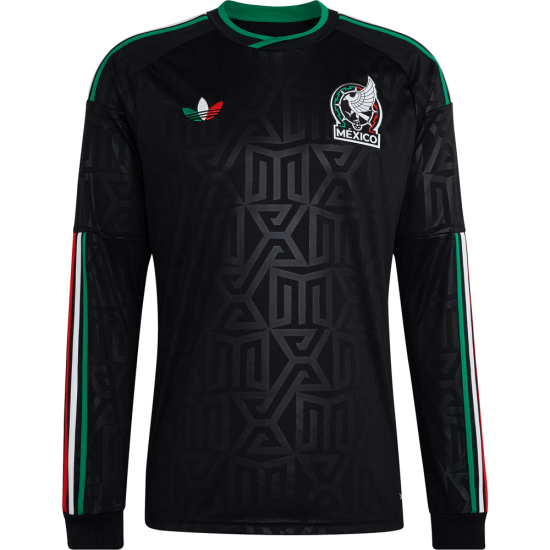 Camiseta Mundial Tercera de Manga Larga México 2026 para Niño Camiseta Mundial Tercera de Manga Larga México 2026 para Niño