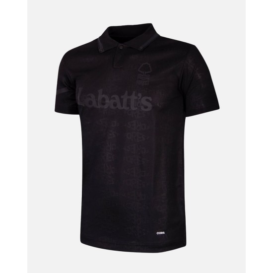 Camiseta Retro Infantil Nottingham Forest 1992/93 Away - Negro