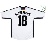 Camiseta retro local Alemania 1998/00 para hombre Klinsmann #18