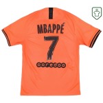 Hombre Camiseta retro visitante PSG 2019/20 Mbappe #7 Hombre Camiseta retro visitante PSG 2019/20 Mbappe #7