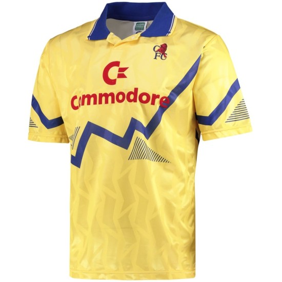 Camiseta Retro Chelsea Infantil 1990 - Amarilla Camiseta Retro Chelsea Infantil 1990 - Amarilla