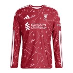 Camiseta Local Masculina de Manga Larga Liverpool 2026/27 Camiseta Local Masculina de Manga Larga Liverpool 2026/27