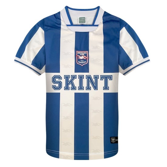 Camiseta Retro Infantil Brighton & Hove Albion 2002 Home Camiseta Retro Infantil Brighton & Hove Albion 2002 Home