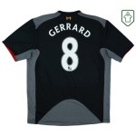 Camiseta retro visitante hombre Liverpool 2012/13 Gerrard #8