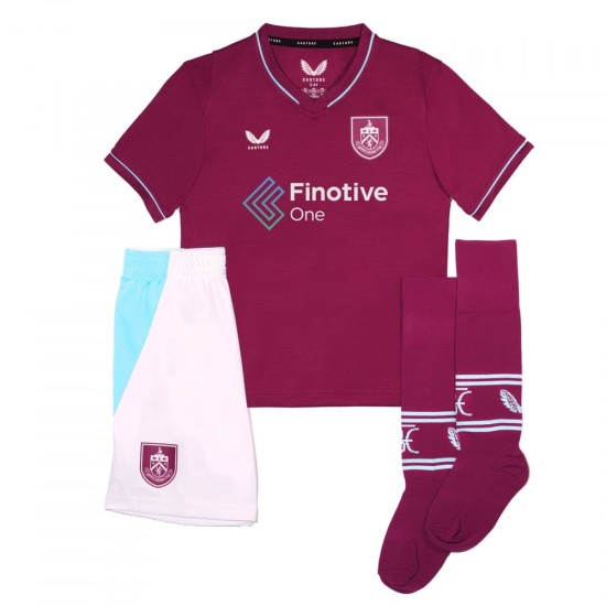 Conjunto de local Burnley 2026/27 para niño Conjunto de local Burnley 2026/27 para niño