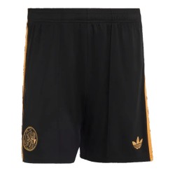 Pantalón Corto Visitante Ajax 2026/27 - Negro para niño Pantalón Corto Visitante Ajax 2026/27 - Negro para niño