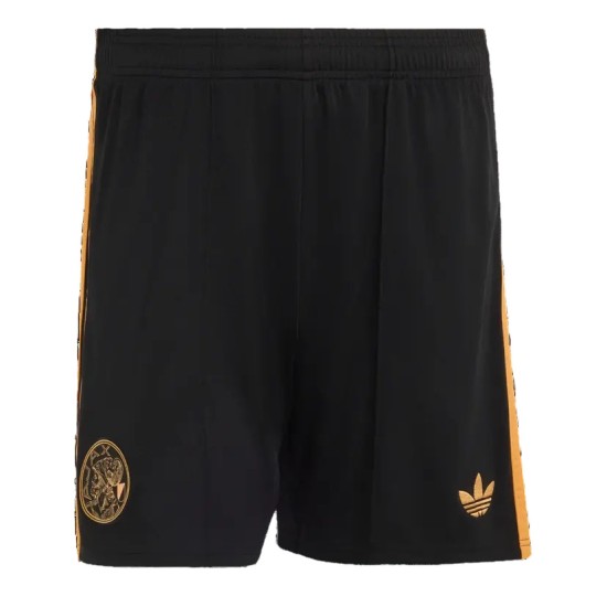 Pantalón Corto Visitante Ajax 2026/27 - Negro para mujer Pantalón Corto Visitante Ajax 2026/27 - Negro para mujer